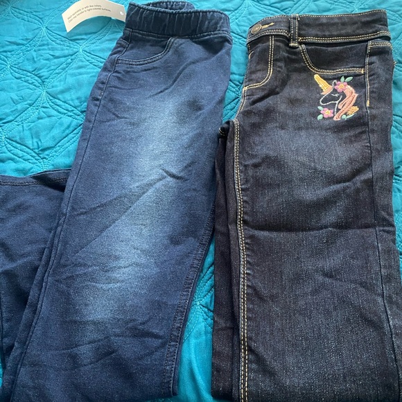 Jegging and one skinny Jean size 7 girl - Picture 1 of 1